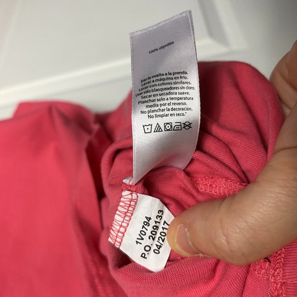 Vineyard Vines Coral Rose Lacrosse T-shirt Top - Picture 5 of 6